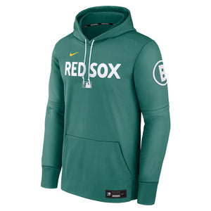 Men’s Boston Red Sox Nike Green 2025 Pullover Hoodie The Urban Hawk