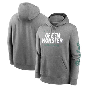 Men’s Boston Red Sox Nike Heather Charcoal 2025 Pullover Hoodie The Urban Hawk
