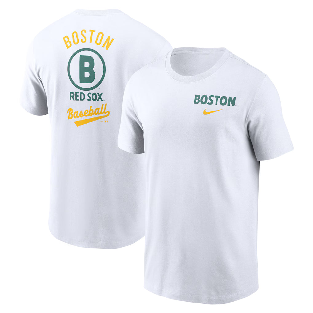 Men’s Boston Red Sox Nike White 2025 T-Shirt The Urban Hawk
