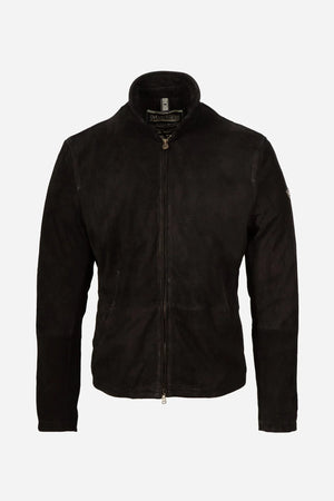 Men’s Craig blouson suede jacket casual outfit