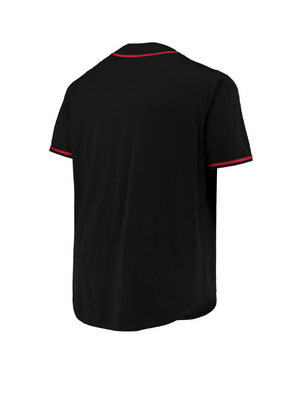Men's St. Louis Cardinals Black/Red Big & Tall Pop Fashion Jersey USA Jackets