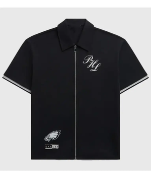 Philadelphia Eagles Zip Up T-Shirt USA Jackets