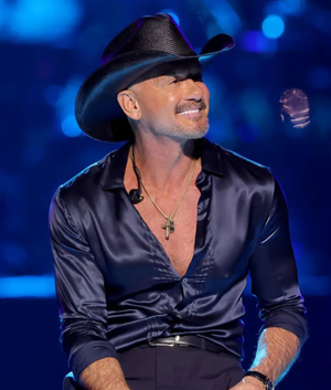 Tim McGraw 2025 iHeartRadio Music Festival Black Shirt USA Jackets