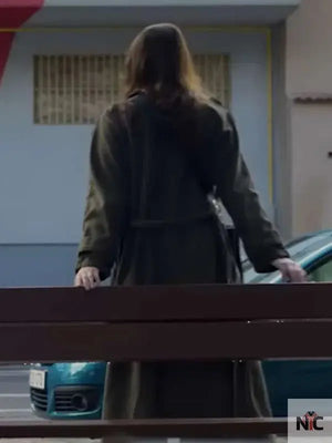 Milena Smit The Snow Girl Green Coat The Urban Hawk