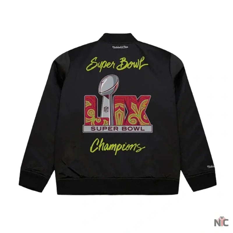 Mitchell & Ness Philadelphia Eagles Super Bowl LIX Champions Jacket The Urban Hawk