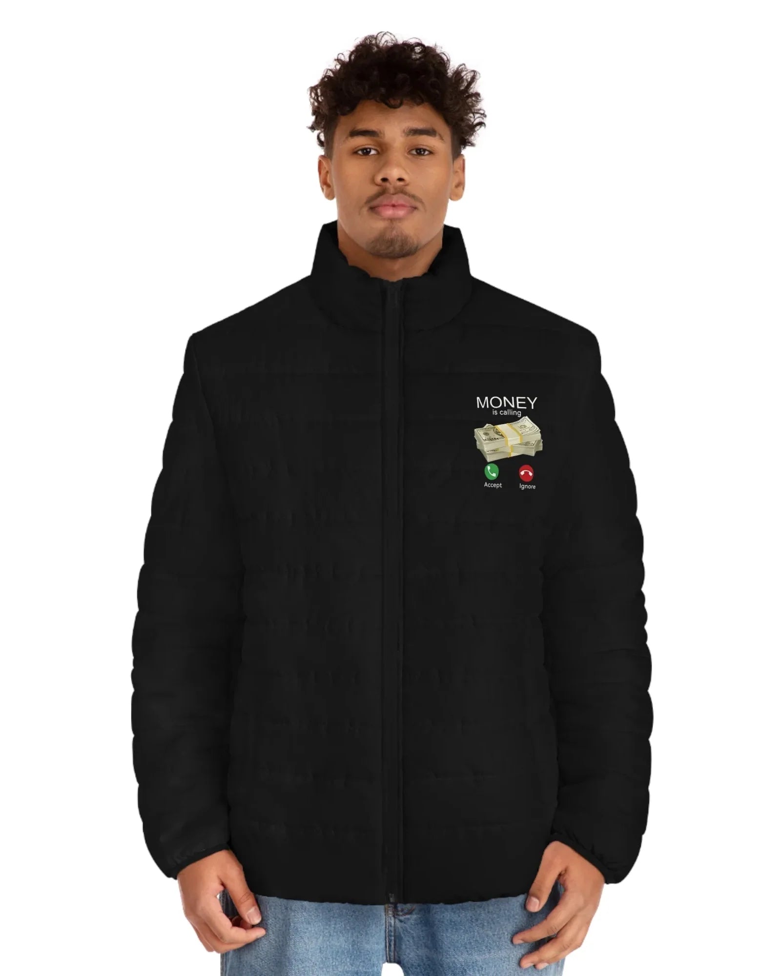 Money-Calling-Puffer-Jacket