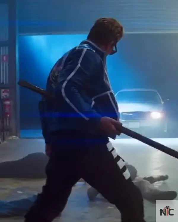 Mortal Kombat II Karl Urban Blue Jacket The Urban Hawk