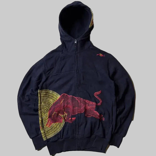 Navy Vintage Red Bull Big Logo Racing Hoodies – The Urban Hawk