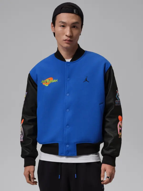 Nike Jordan Flight Space Jam Varsity Jacket