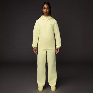 Nike-X-Nocta-Tech-Fleece-Full-Zip-Up-Hoodie-Citron-Tint