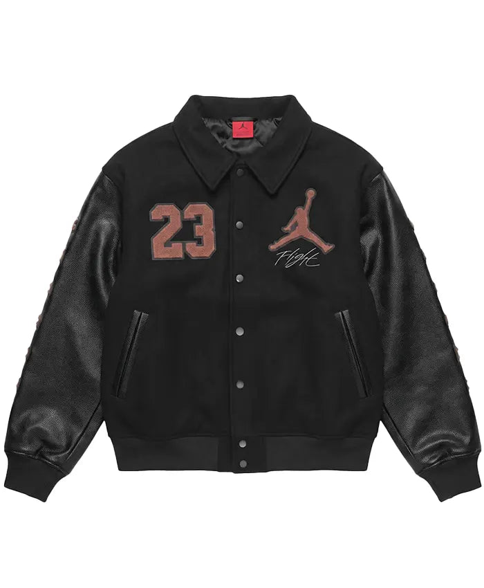 Nike x Jordan London Black Varsity Jacket