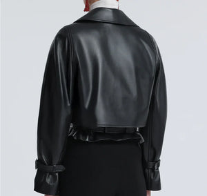 Nour_Hammour_Leather_Jacket_Dupe_In_USA