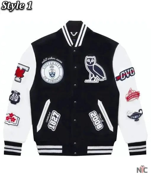 OVO University of Toronto Varsity Jacket The Urban Hawk
