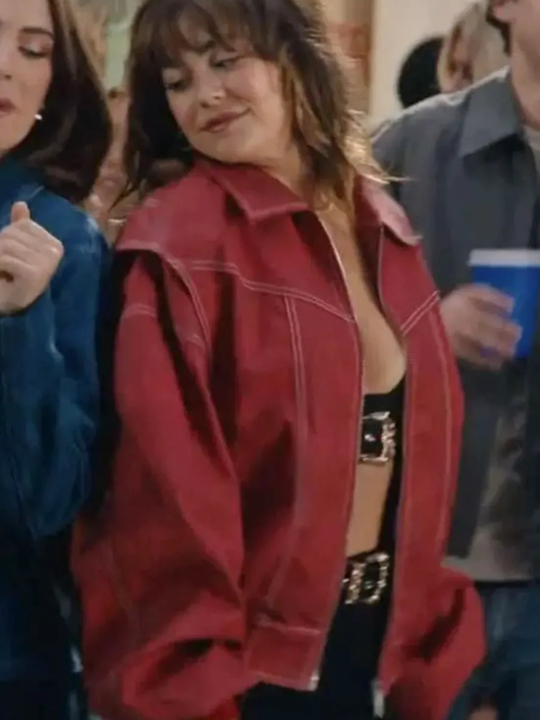 off-campus-s01-mika-abdalla-red-bomber-jacket