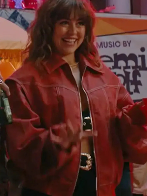off-campus-s01-mika-abdalla-red-bomber-jacket
