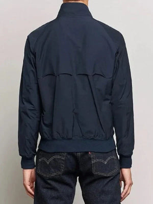 Original-Classic-Retro-Steve-Mcqueen-Harrington-Blue-Bomber-Jacket