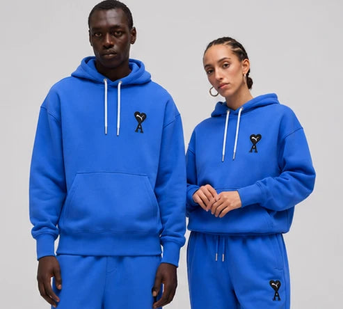 PUMA x AMI Hoodie Blue