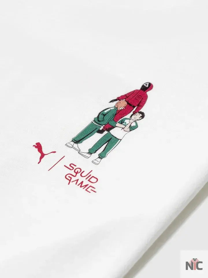 PUMA x Squid Game Graphic White T-Shirt The Urban Hawk
