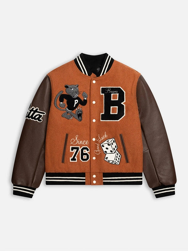 Patta x Beams 50th Anniversary Varsity Jacket