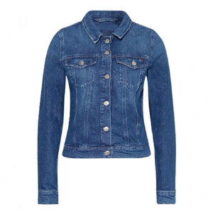 Denim Trucker Jacket Women - The Urban Hawk The Urban Hawk