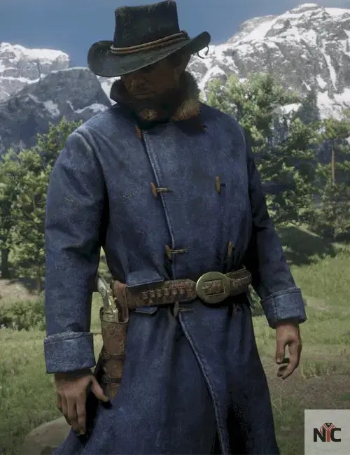 Red Dead Redemption 2 Arthur Morgan Gaming Blue Coat The Urban Hawk