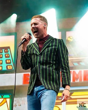 Ricky Wilson Alexandra Palace Park Striped Blazer The Urban Hawk
