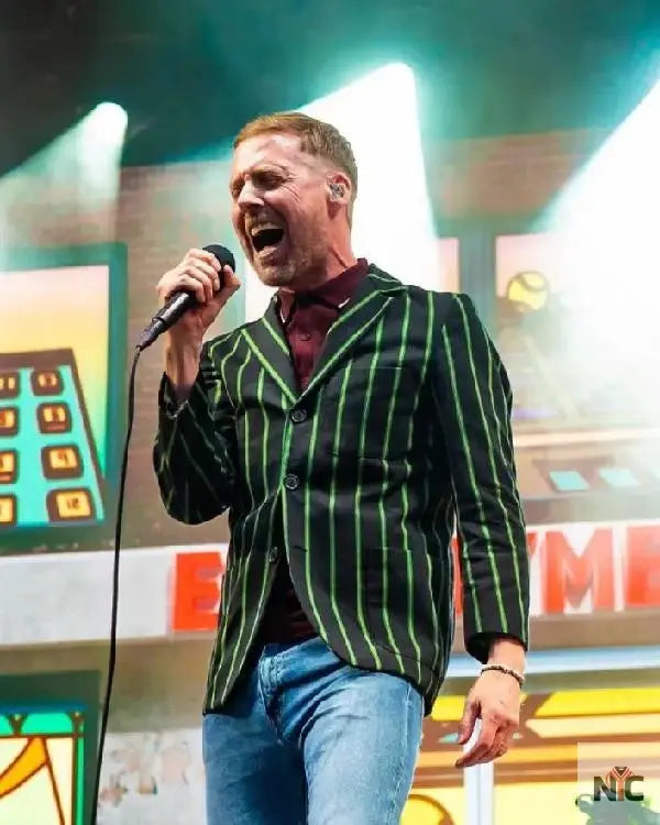 Ricky Wilson Alexandra Palace Park Striped Blazer The Urban Hawk