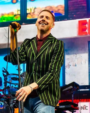 Ricky Wilson Alexandra Palace Park Striped Blazer The Urban Hawk