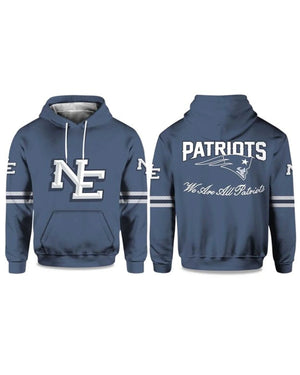 Rivalries We Are All Patriots 2025 Hoodie
