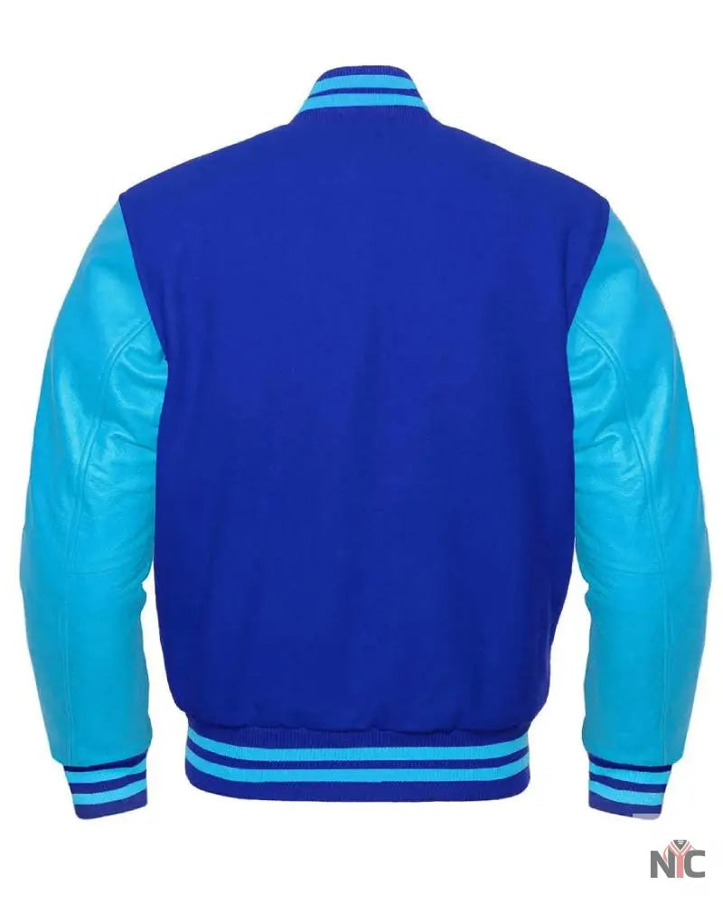 Royal Blue Varsity Jacket The Urban Hawk