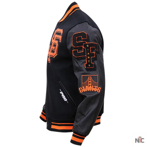 San Francisco Giants Mash Up Logo Varsity Jacket The Urban Hawk