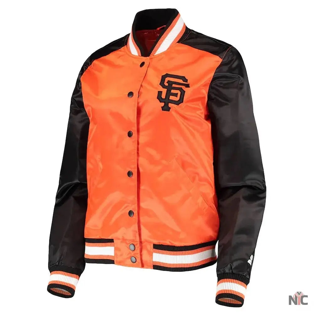 San Francisco Giants The Legend Satin Jacket The Urban Hawk