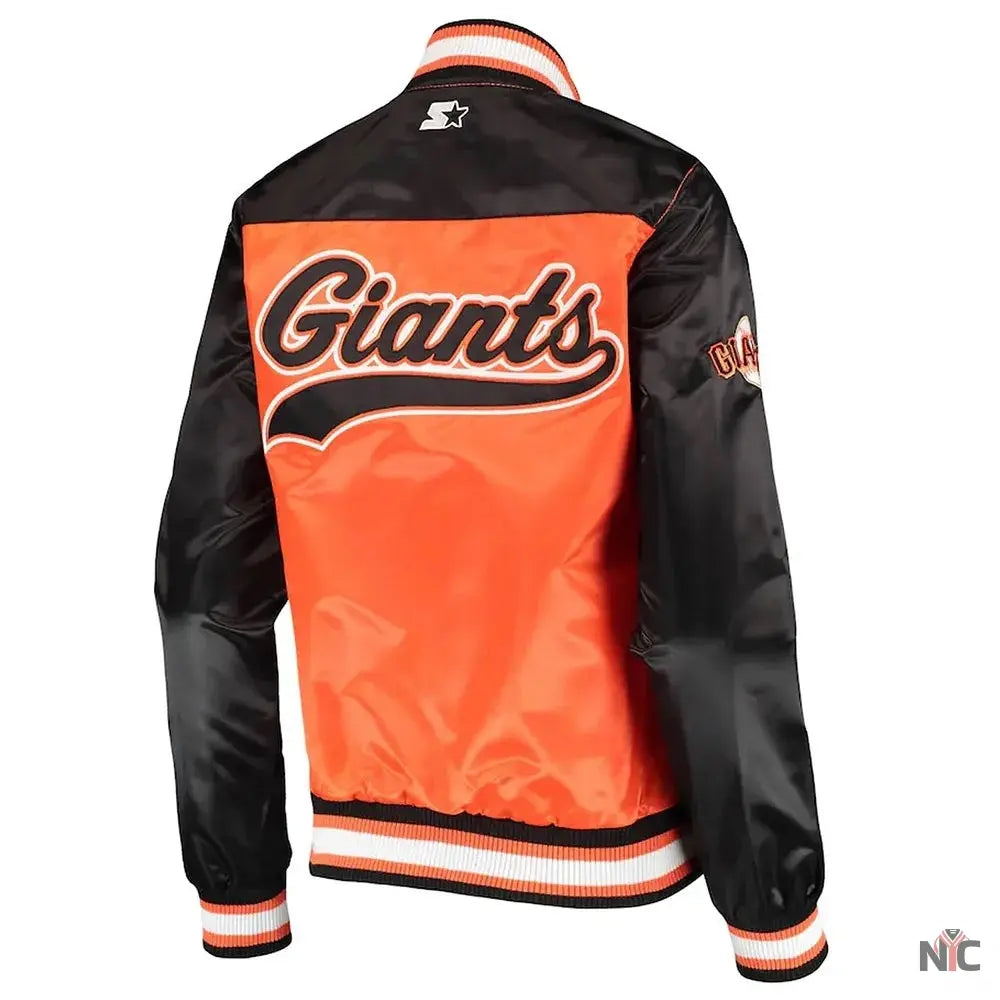 San Francisco Giants The Legend Satin Jacket The Urban Hawk