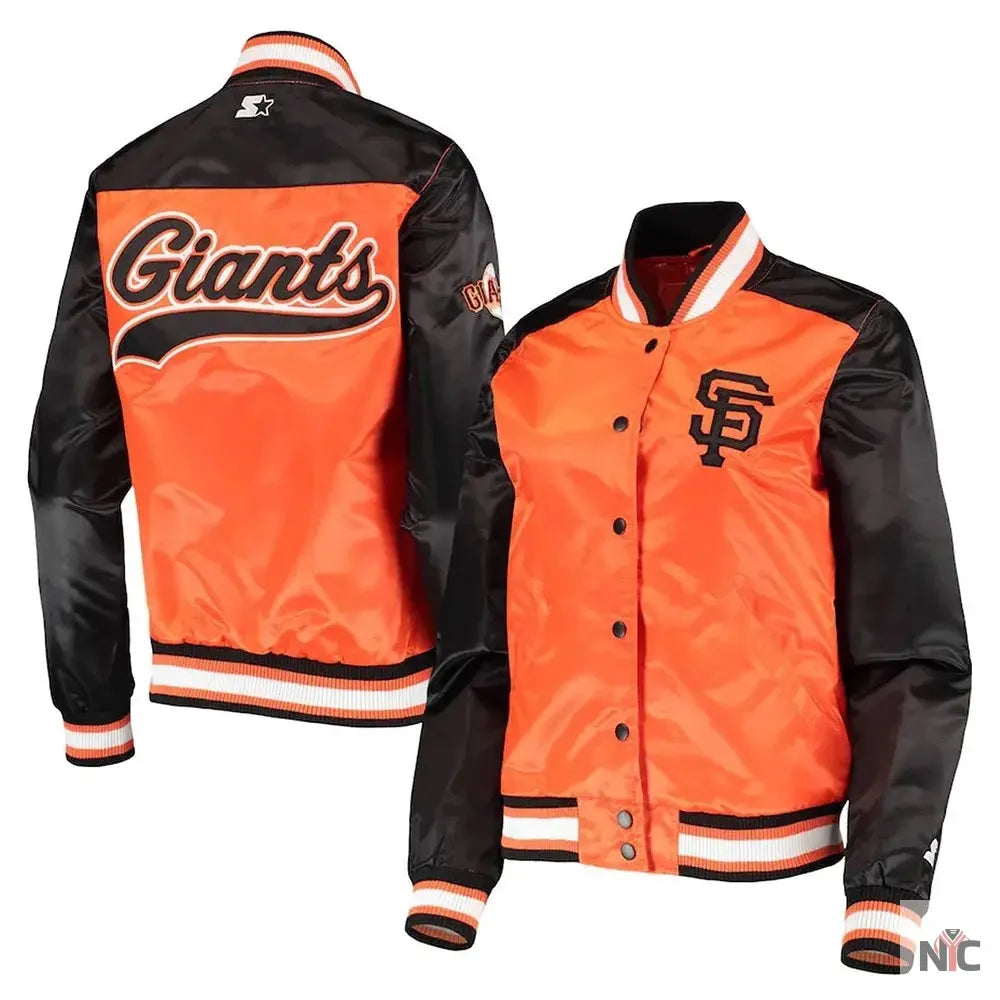 San Francisco Giants The Legend Satin Jacket The Urban Hawk