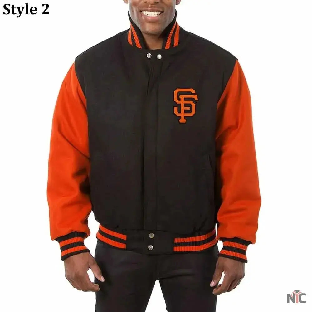 San Francisco Giants Varsity Wool Jacket The Urban Hawk