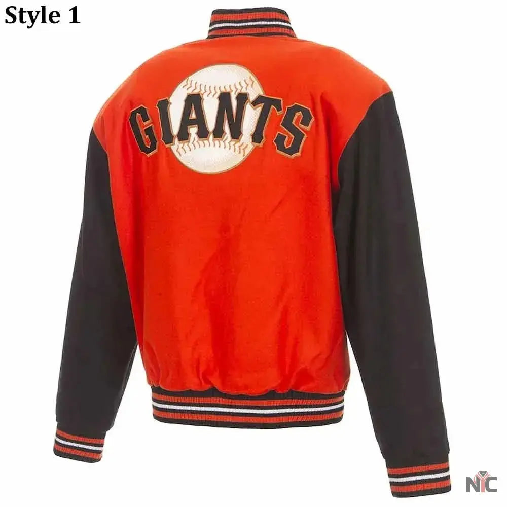 San Francisco Giants Varsity Wool Jacket The Urban Hawk
