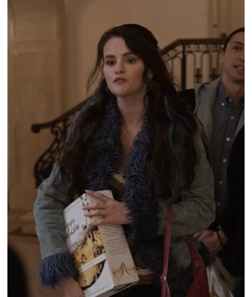 Only Murders in The Building Selena Gomez Grey Suede Jacket USA Jackets