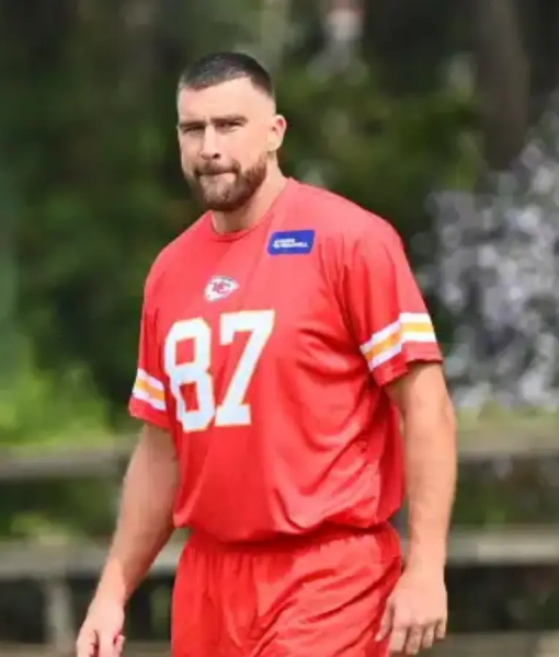 Travis Kelce Kansas City Chiefs Practice T-shirt USA Jackets