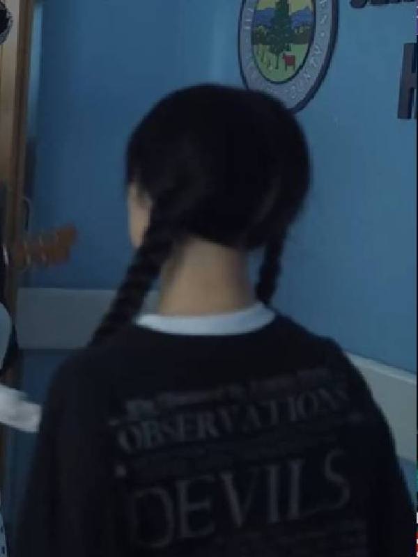 Wednesday S02 Jenna Ortega Poe The Pit and the Pendulum Skull T-Shirt USA Jackets