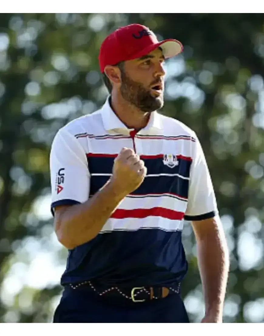 Scottie Scheffler 2025 Ryder Cup Team USA Polo T-Shirt
