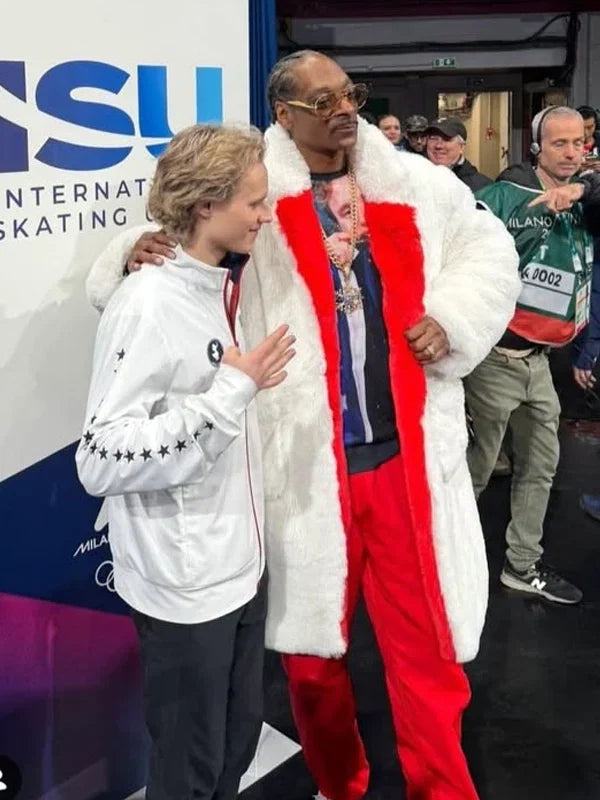 Snoop-Dogg-Milano-Cortina-Olympics-2026-White-Fur-Coat