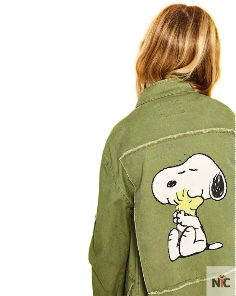 Snoopy Military Patch Jacket The Urban Hawk