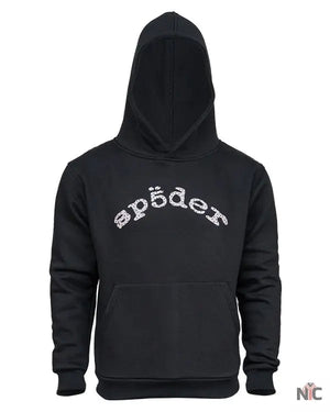 Sp5der VVS Black Hoodie The Urban Hawk