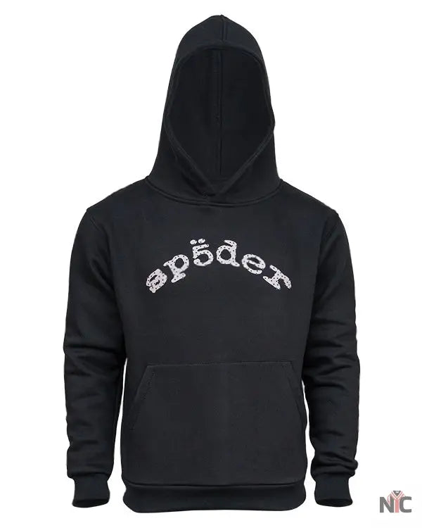 Sp5der VVS Black Hoodie The Urban Hawk