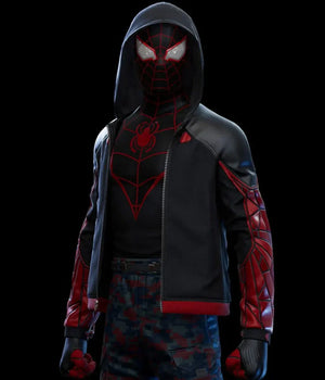 Spider-Man-Miles-Morales-Jacket-Black