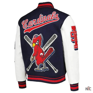 St Louis Cardinals Mash Up Varsity Jacket The Urban Hawk