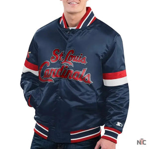 St. Louis Cardinals Home Game Satin Jacket The Urban Hawk