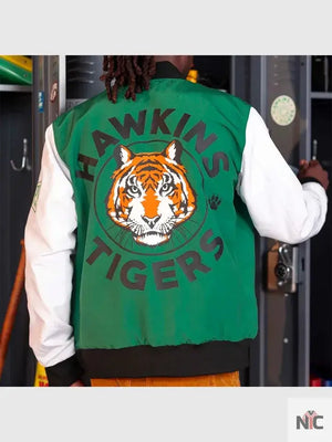 Stranger Things x Hawkins Tigers Reversible Bomber Jacket The Urban Hawk