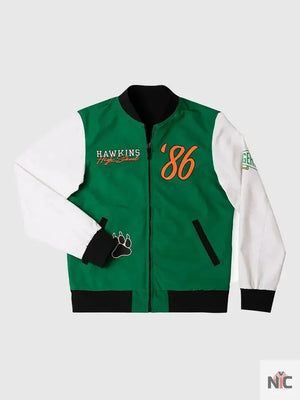 Stranger Things x Hawkins Tigers Reversible Bomber Jacket The Urban Hawk