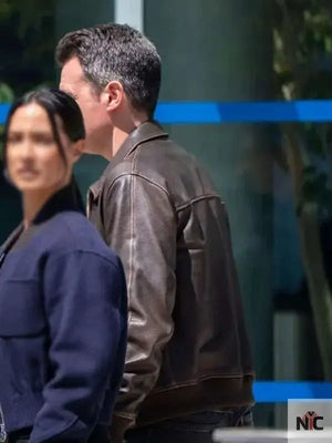 Stuart Scola FBI S07 Brown Leather Jacket The Urban Hawk